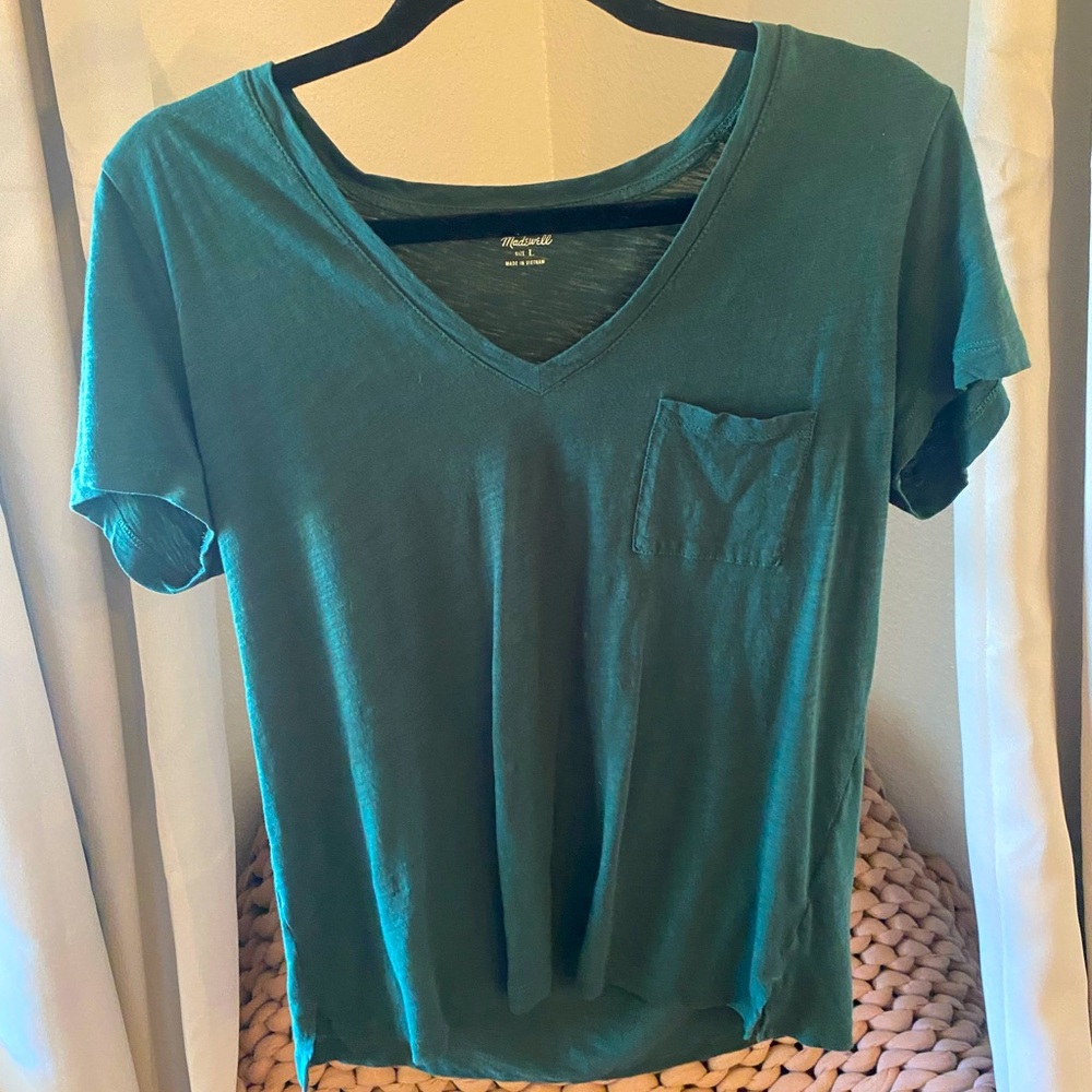 Madewell whisper cotton v-neck tee